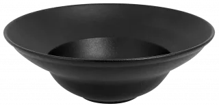 NEOFUSION Talerz głęboki Volcano 26 cm czarny / RAK PORCELAIN