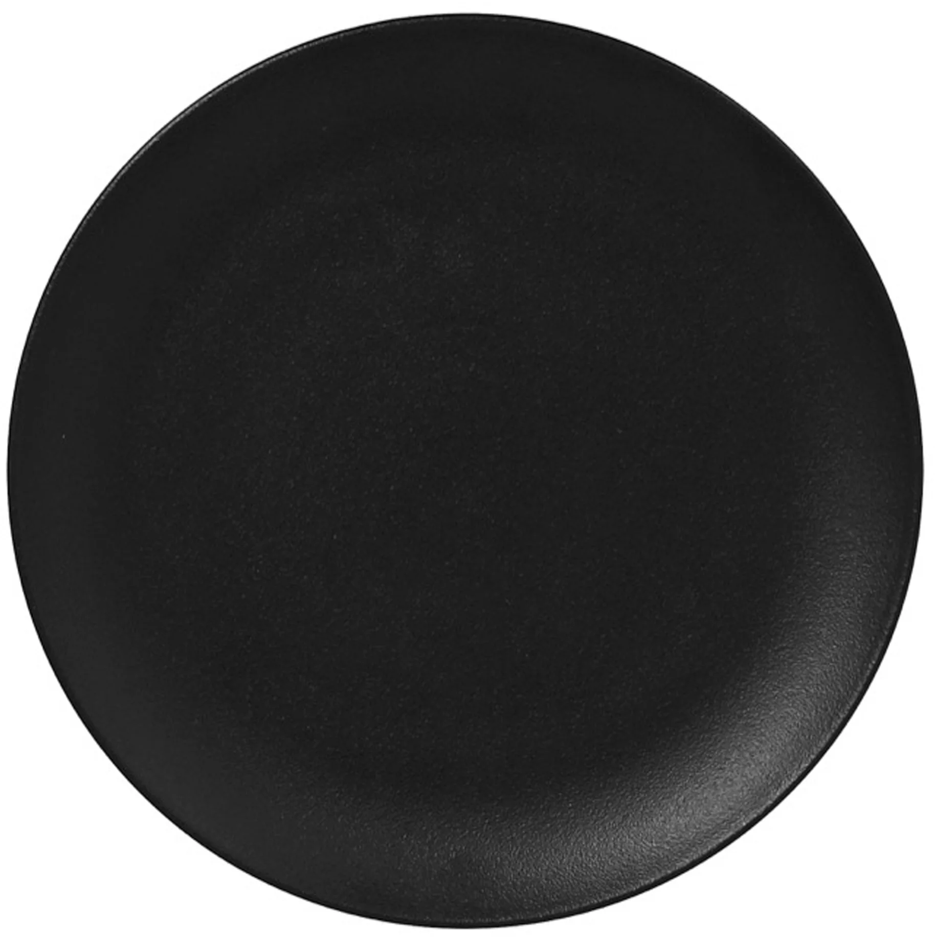 NEOFUSION Talerz płaski Volcano 27 cm czarny / RAK PORCELAIN