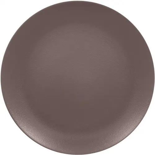 MELLOW Talerz płaski brązowy 31 cm / RAK PORCELAIN