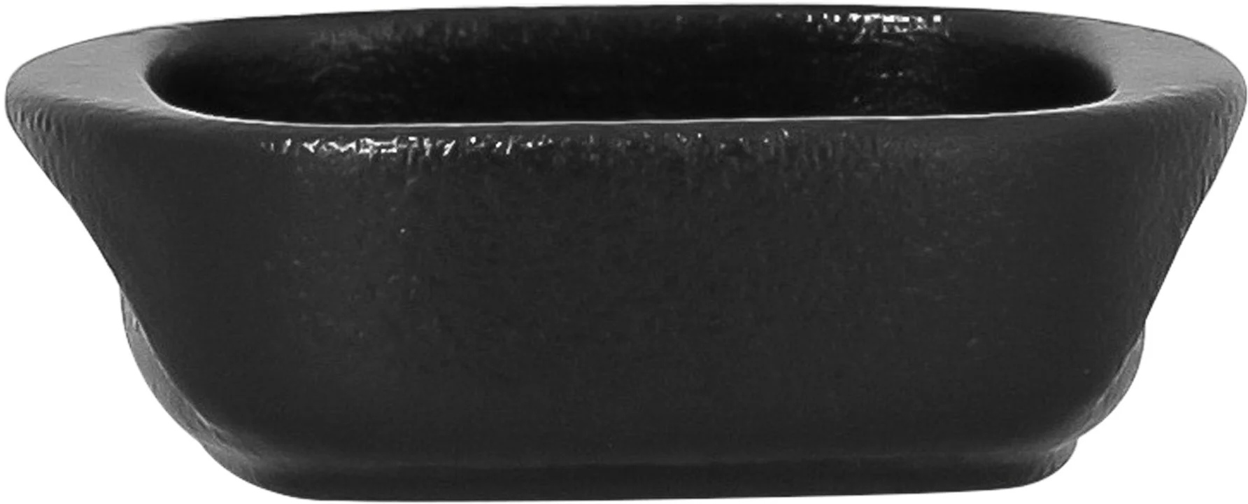 SUGGESTIONS Naczynko 6,5 x 6,5 cm, 52 ml czarny Staged / RAK PORCELAIN