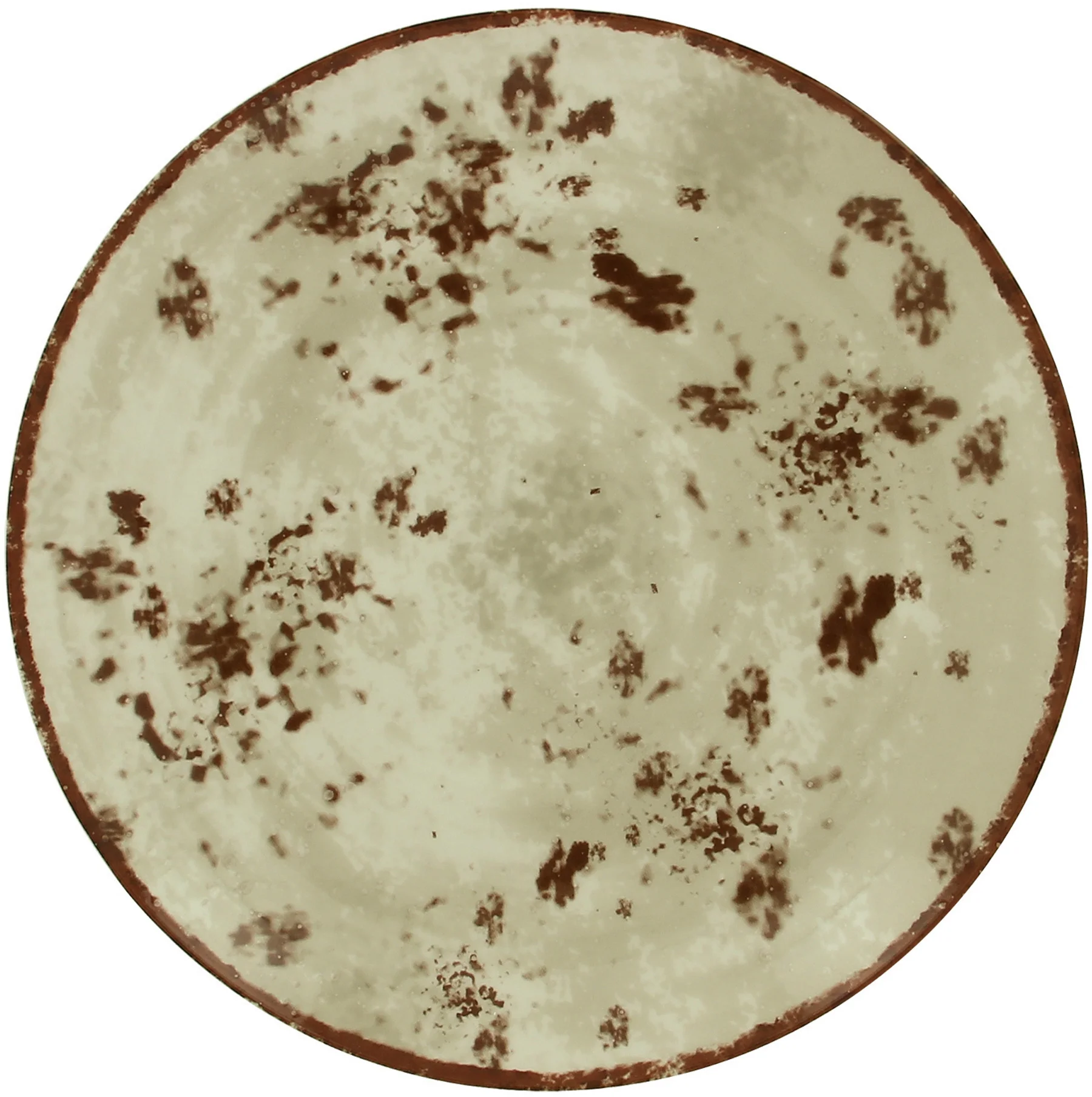 PEPPERY Talerz płaski okrągły 31 cm szary / RAK PORCELAIN