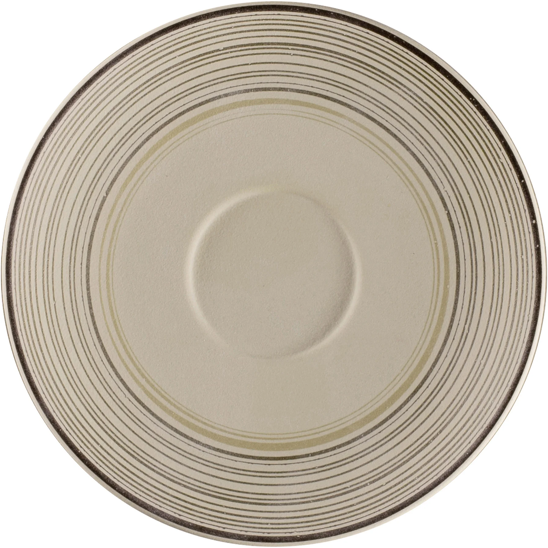 Spodek do filiżanki do espresso 13 cm Larissa EARTH ARGILA / RAK PORCELAIN