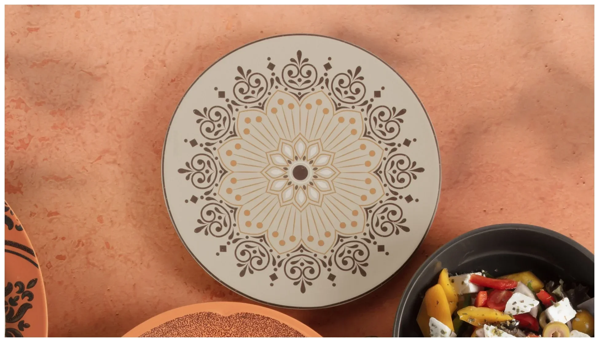 EARTH CARTAGENA Talerz płaski 29 cm / RAK PORCELAIN