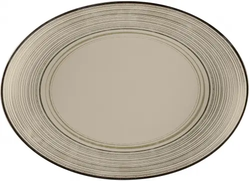 Półmisek 32x23 cm Larissa EARTH ARGILA / RAK PORCELAIN