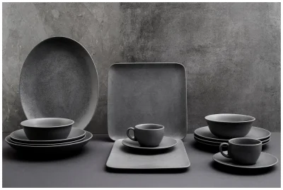 SHALE Filiżanka 230 ml szary / RAK PORCELAIN