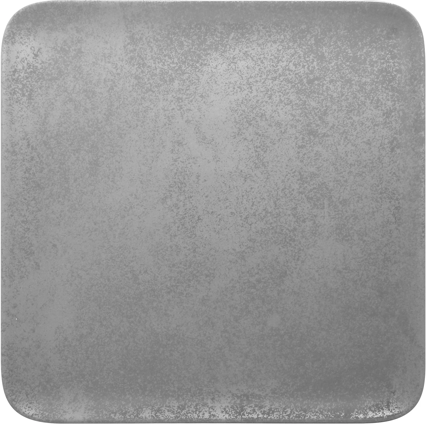 SHALE Talerz kwadratowy 33 cm szary / RAK PORCELAIN 