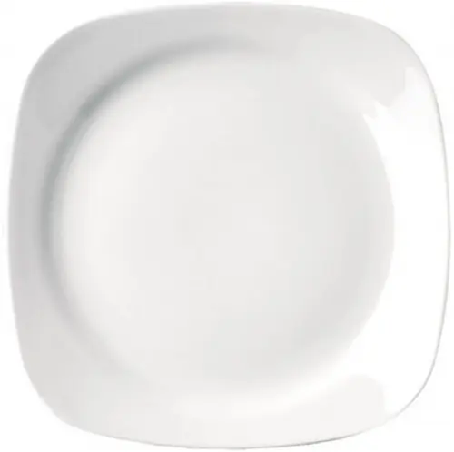 SKA Talerz płaski kwadratowy 21 cm / RAK PORCELAIN