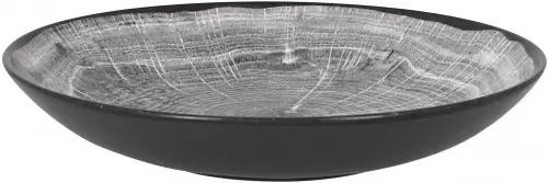 WOODART Talerz głęboki szary 26 cm / RAK PORCELAIN