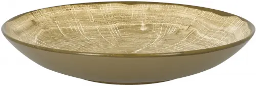 WOODART Talerz głęboki brązowy 26 cm / RAK PORCELAIN