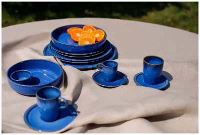 EASE RAKSTONE Filiżanka 230 ml kobaltowa / RAK PORCELAIN