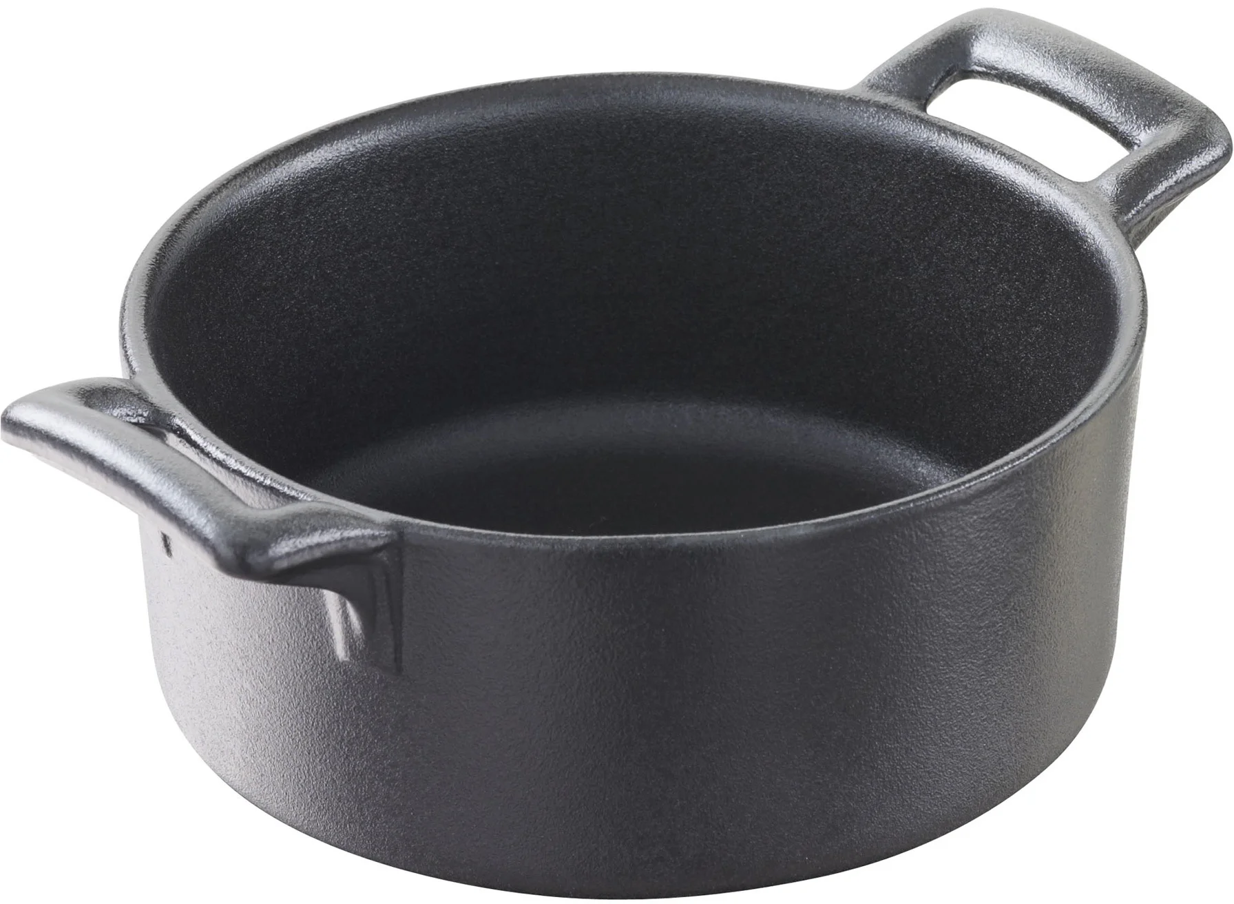 BELLE CUISINE NOIR Naczynie okrągłe głębokie 1 l czarne / REVOL