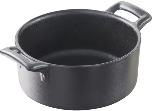 BELLE CUISINE NOIR Naczynie okrągłe głębokie 1 l czarne / REVOL