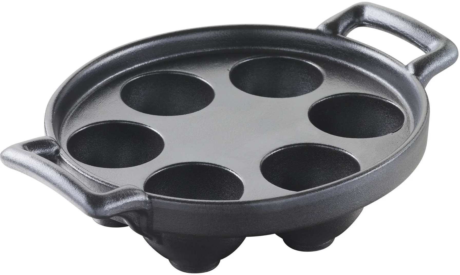 BELLE CUISINE NOIR Talerz na ślimaki czarny / REVOL