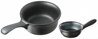 BELLE CUISINE NOIR Rondelek na masło 200 ml 10,5 cm / REVOL
