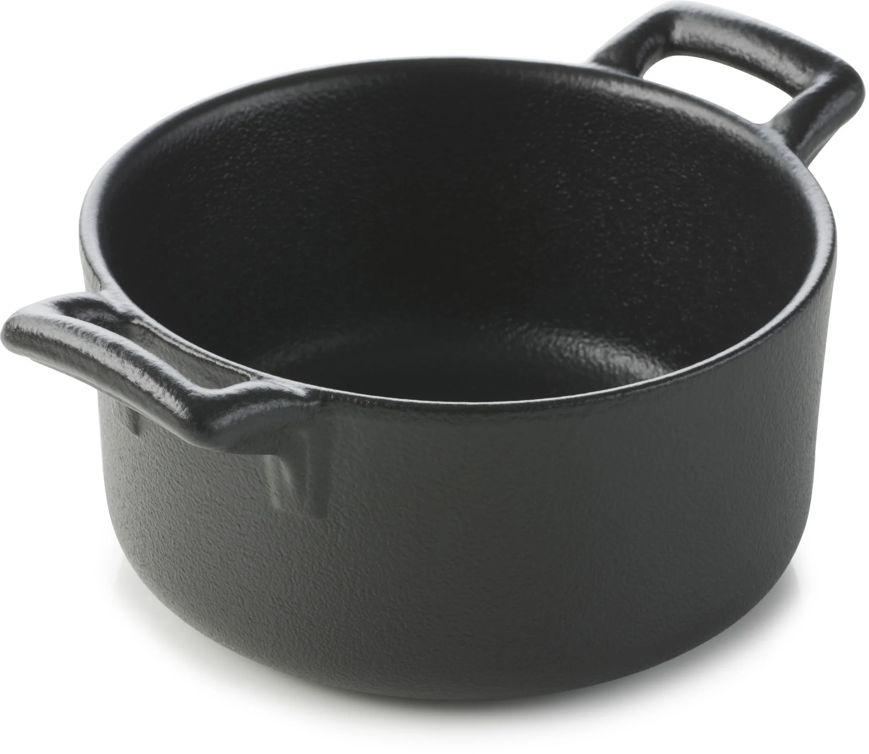 BELLE CUISINE Garnuszek z pokrywą 0,2 l czarny / REVOL