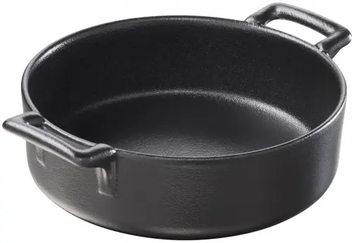 BELLE CUISINE NOIR Garnek płaski 290 ml / REVOL