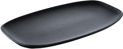 CLUB Talerz prostokątny 36 x 21 cm czarny / REVOL