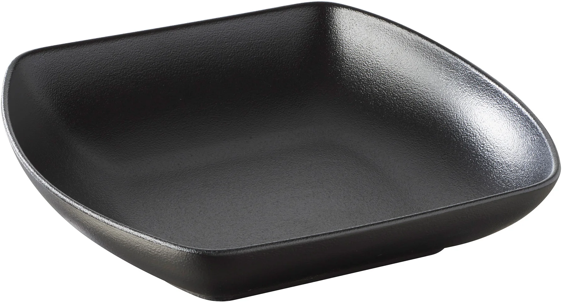 CLUB Talerz głęboki kwadratowy 20,4 x 20 cm czarny / REVOL