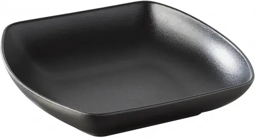 CLUB Talerz głęboki kwadratowy 20,4 x 20 cm czarny / REVOL