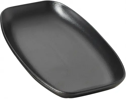 CLUB Talerz prostokątny 24 x 12,5 cm czarny / REVOL