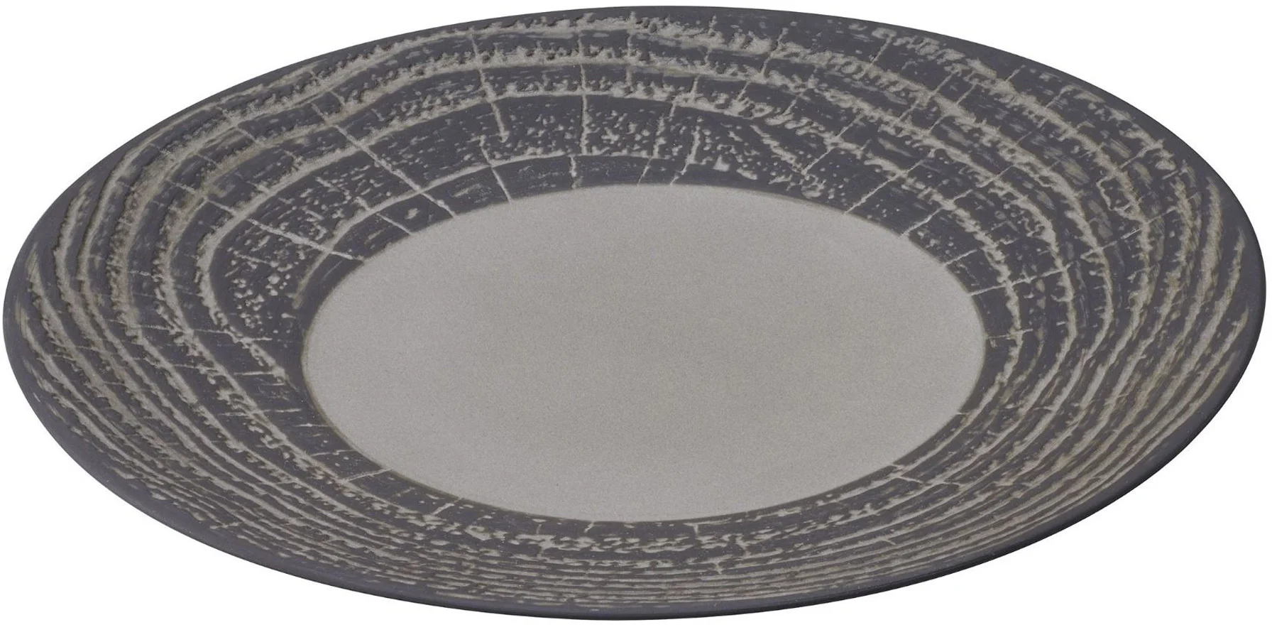 ARBORESCENCE Talerz płaski 28 cm szary  / REVOL