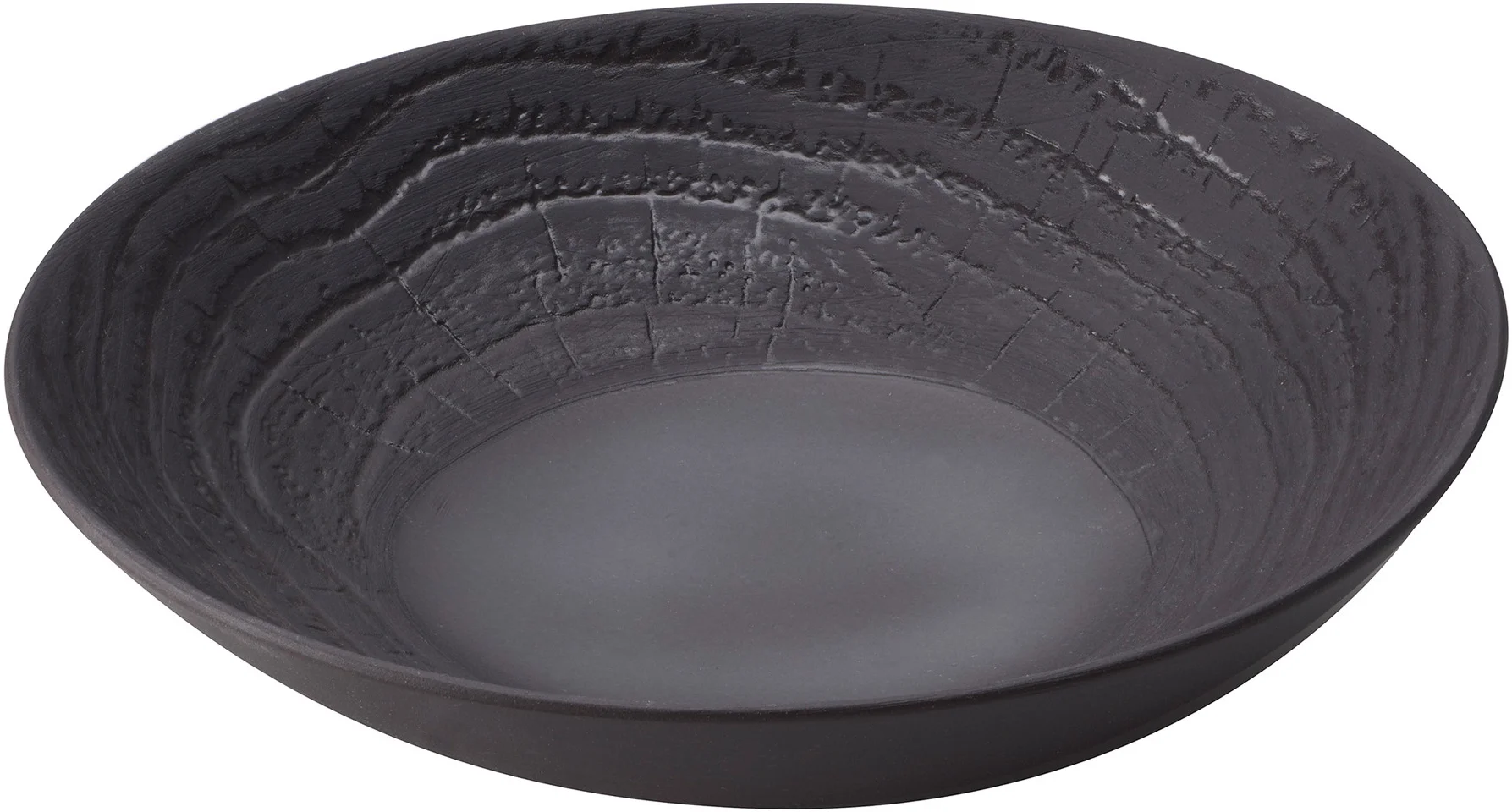 ARBORESCENCE Talerz głęboki 24 cm grafitowy / REVOL