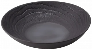 ARBORESCENCE Talerz głęboki 24 cm grafitowy / REVOL