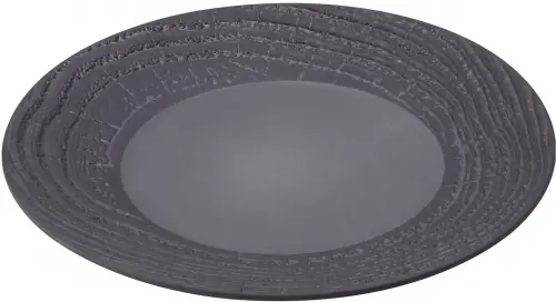 ARBORESCENCE Talerz płaski 26 cm grafitowy / REVOL