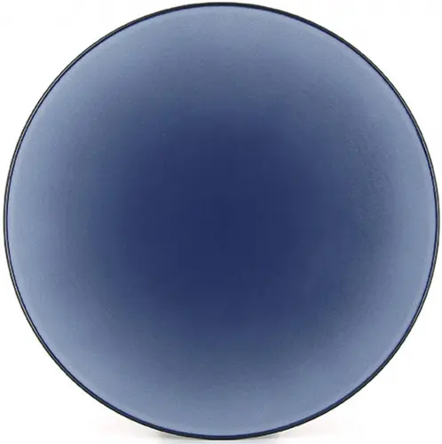 EQUINOXE Talerz płaski 28 cm niebieski / REVOL