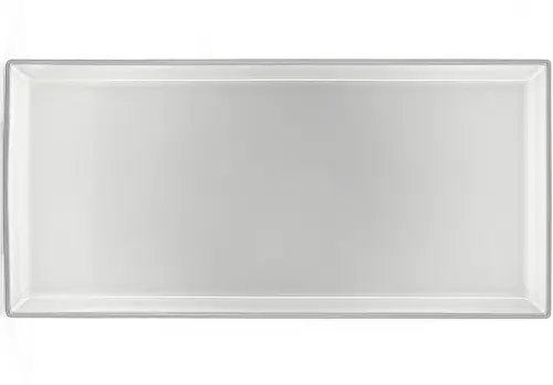 EQUINOXE Talerz prostokątny 32,5 x 15 cm szary / REVOL