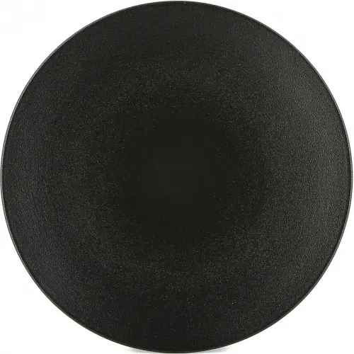 EQUINOXE Talerz płaski 26 cm czarny / REVOL