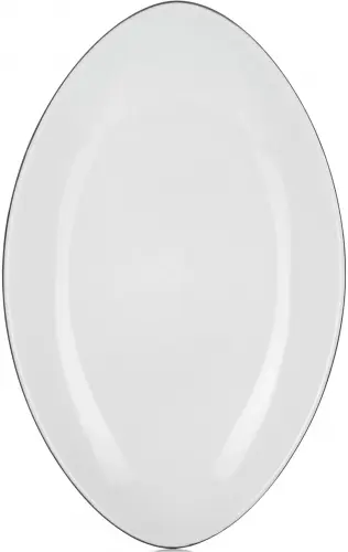 EQUINOXE Talerz owalny biały 35 x 22 cm / REVOL