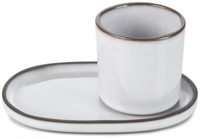 CARACTERE Filiżanka do espresso 80 ml Biała Chmura / REVOL