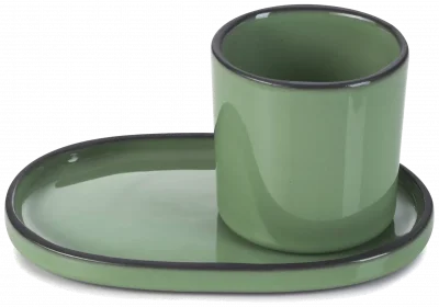 CARACTERE Filiżanka do espresso 80 ml Miętowy / REVOL