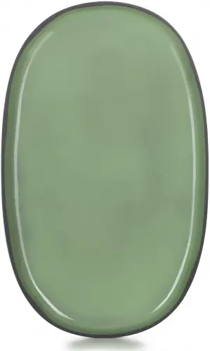 CARACTERE Półmisek 35,5 x 21,8 cm Miętowy / REVOL