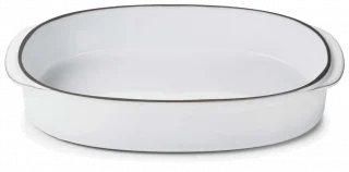 CARACTERE Naczynie/ brytfanna 34 x 25 cm Biała Chmura / REVOL