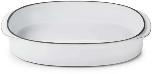 CARACTERE Naczynie/ brytfanna 34 x 25 cm Biała Chmura / REVOL