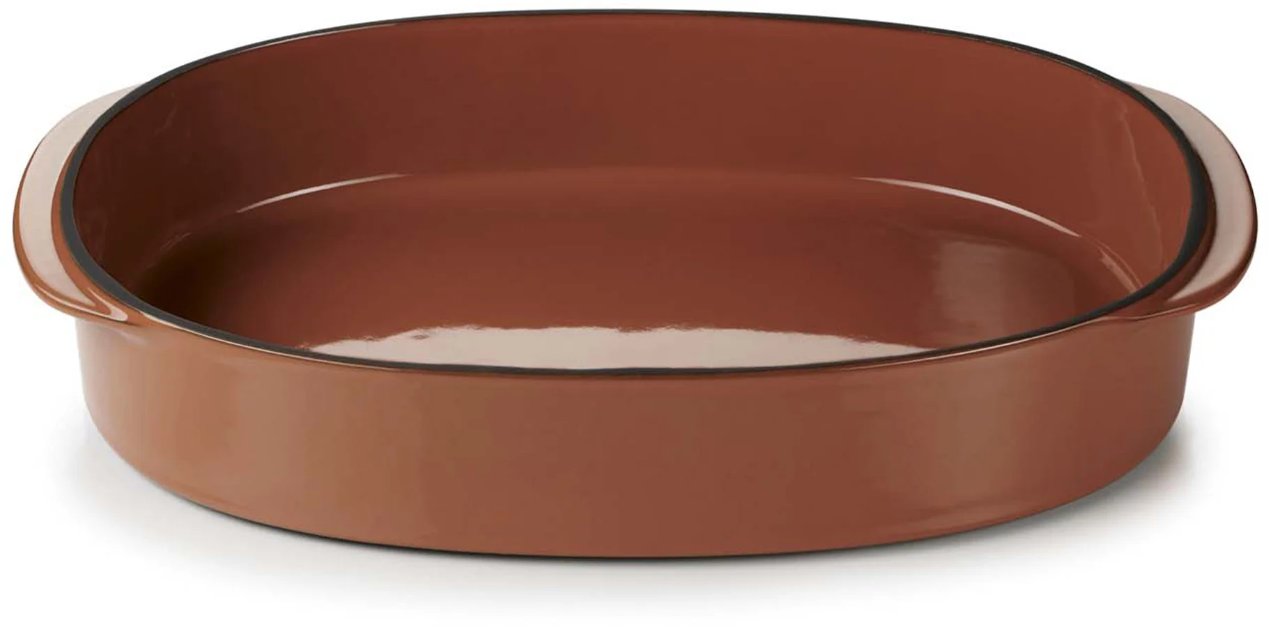 CARACTERE Naczynie/ brytfanna 34 x 25 cm Cynamon / REVOL
