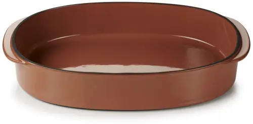 CARACTERE Naczynie/ brytfanna 34 x 25 cm Cynamon / REVOL