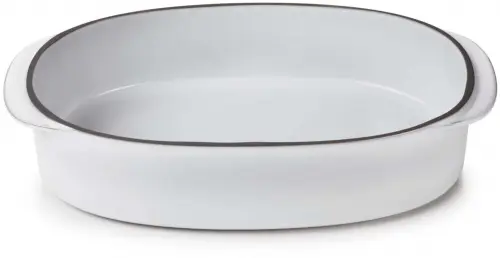 CARACTERE Naczynie/ brytfanna 26 x 18,5 cm Biała Chmura / REVOL