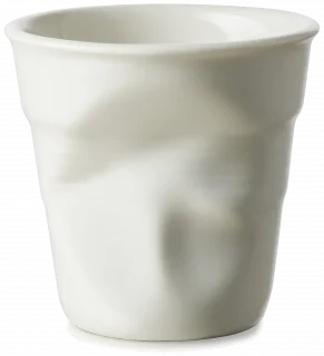 FROISSES Kubek Shell white 80 ml / REVOL