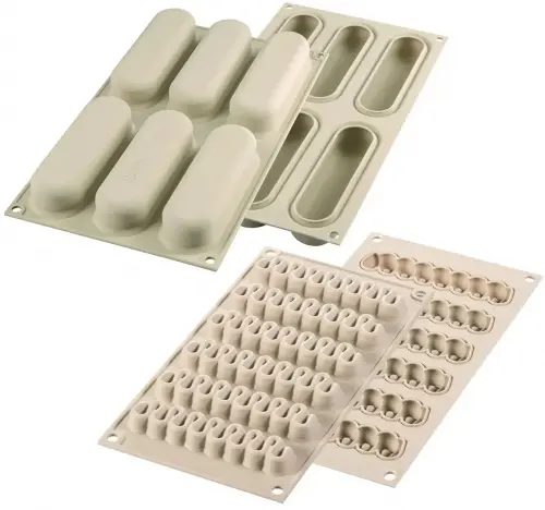 KIT POP ÉCLAIR Zestaw dwóch form, eklerki / SILIKOMART