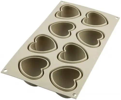 CUORICINO Forma silikonowa, serce małe / SILIKOMART