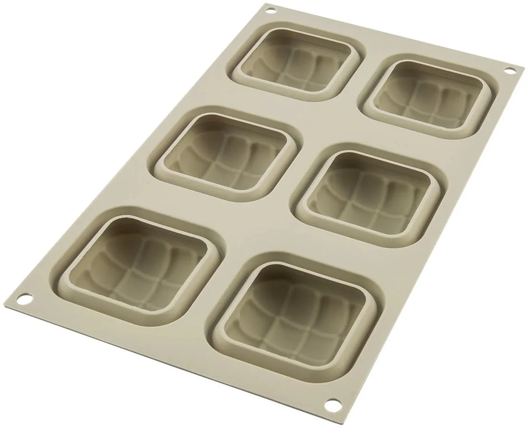 MINI ELEGANZA Forma silikonowa, kwadraty / SILIKOMART