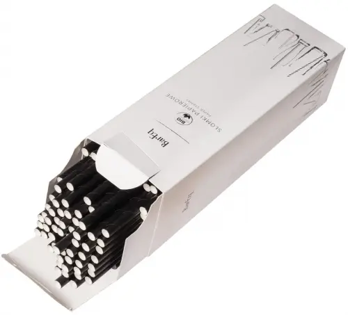 Rurki czarne 8x250 (op. 100 szt)