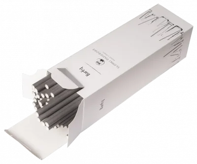 Rurki szare 8x140mm (op. 100 szt)