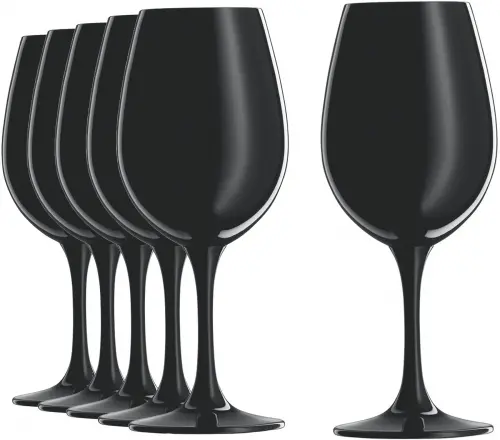 WINE TASTING Kieliszek degustacyjny do wina czarny 299 ml, kpl. 6 szt. / SCHOTT ZWIESEL