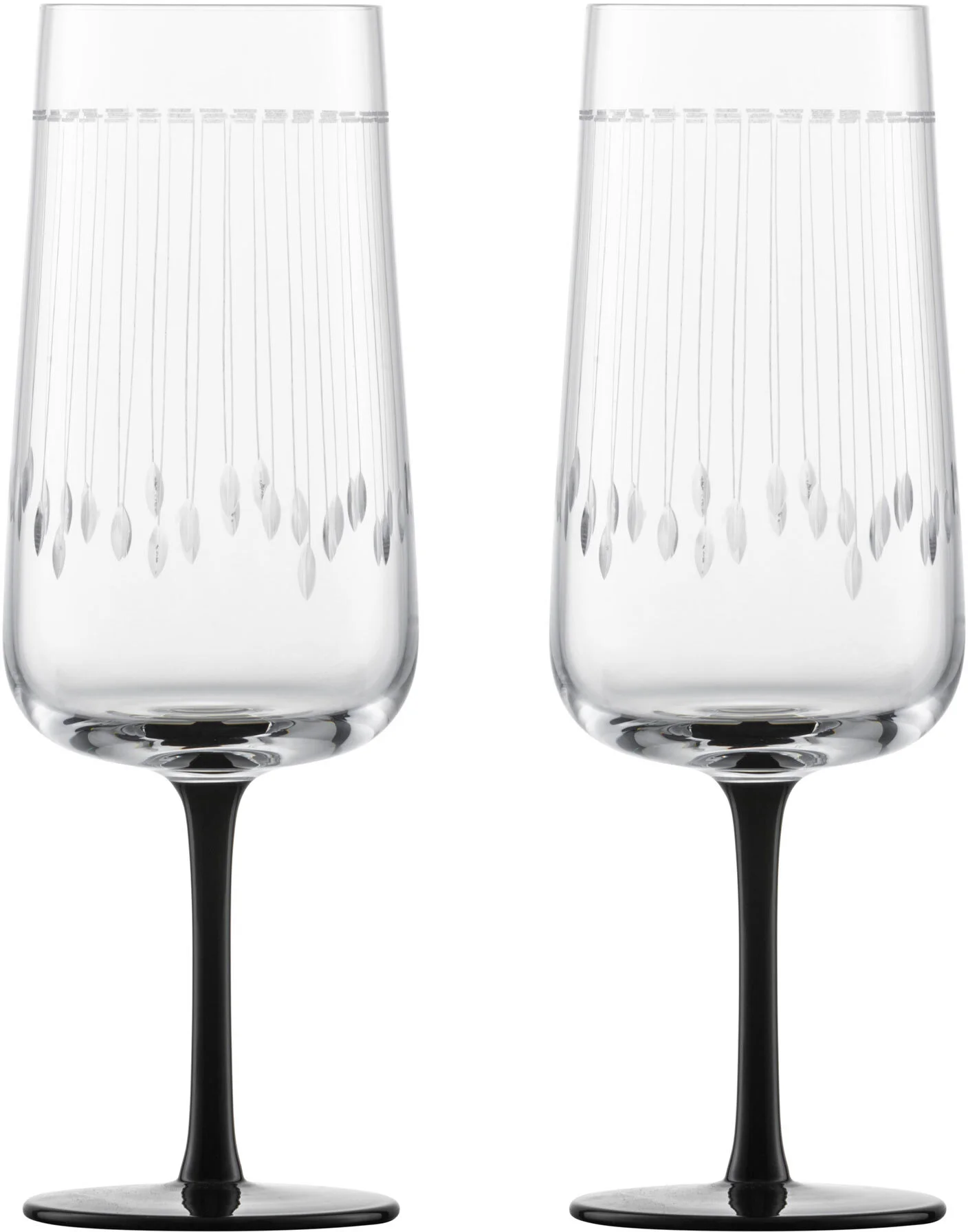 GLAMOROUS Kieliszek do szampana 317 ml, kpl. 2 szt.  / ZWIESEL HANDMADE