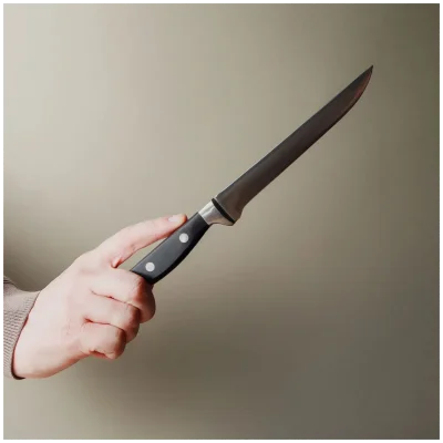 CATERWARE Nóż do trybowania JUSTCUT kuty dł. 15 cm