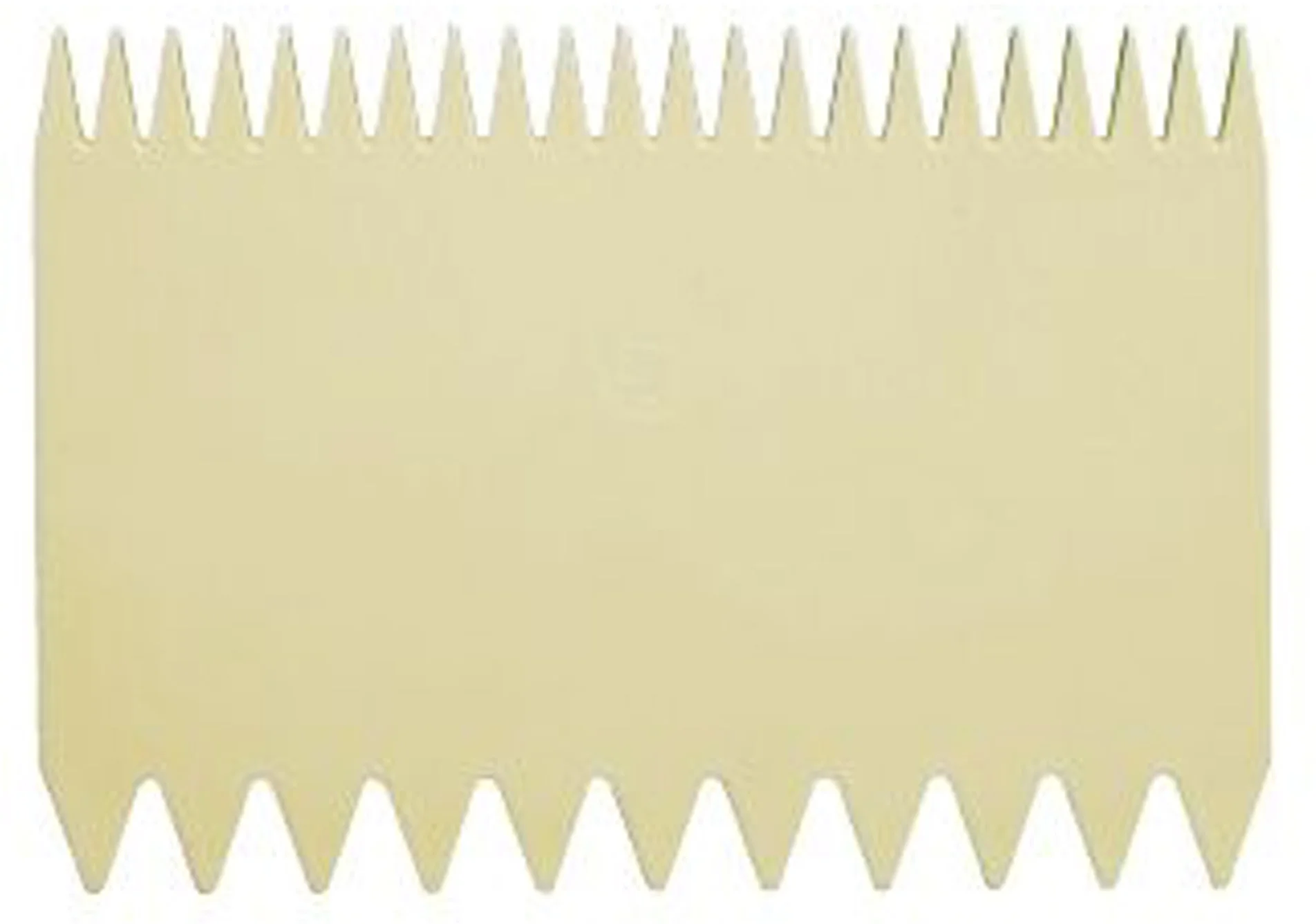 Skrobka ząbkowana 11.6x7.8 cm